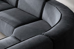 Jagger Modular - Corner Couch With Ottoman - Night Sky -