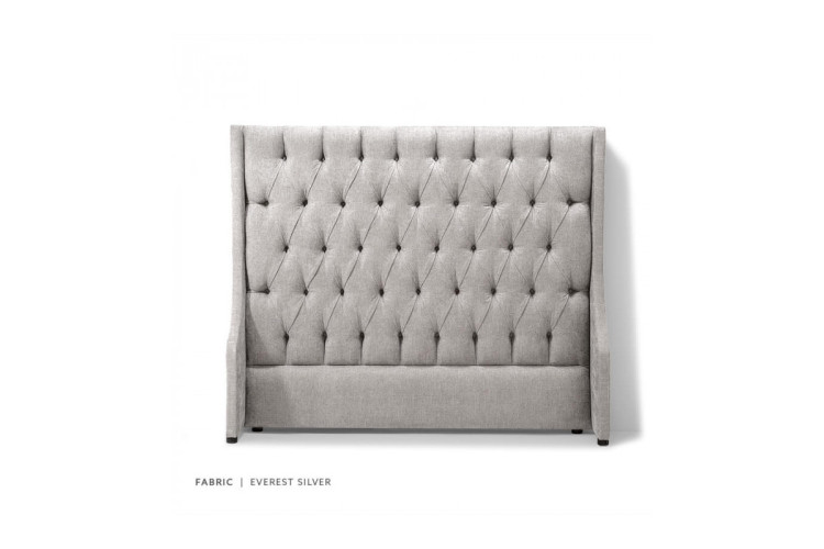 Madison - King Headboard - Everest Silver - 