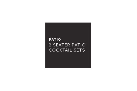 2 Seater Patio Cocktail Sets