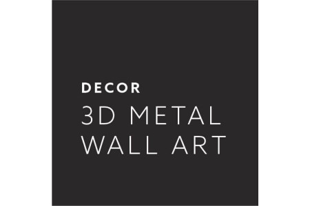 3D Metal Wall Art