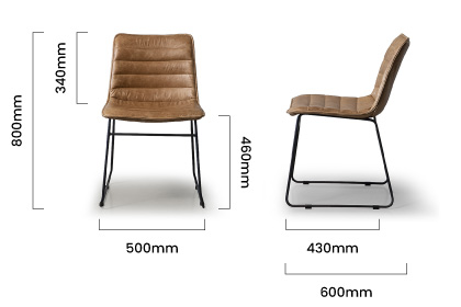 cielo_bennet_leather_dining_chair_tan_dimensions