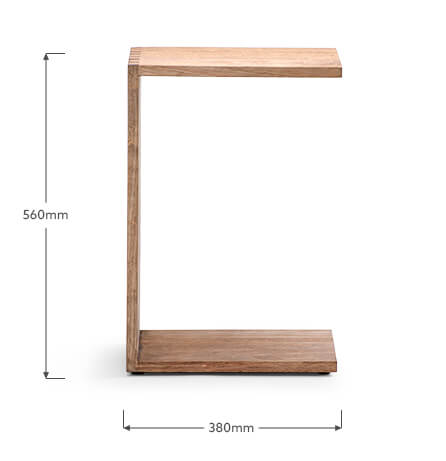 cielo_blair_side_table_oak_dimensions