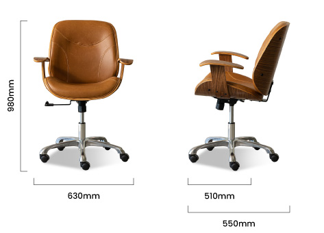 cielo_specter_office_chair_tan_dimensions