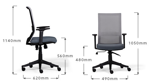 cielo_carl_office_chair_black_dimensions