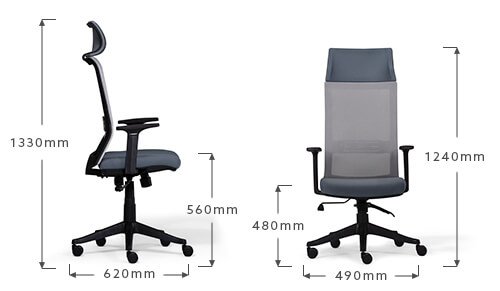 cielo_clay_office_chair_black_dimensions