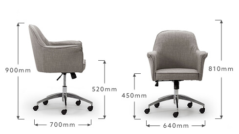 cielo_cortez_office_chair_alaska_grey_dimensions
