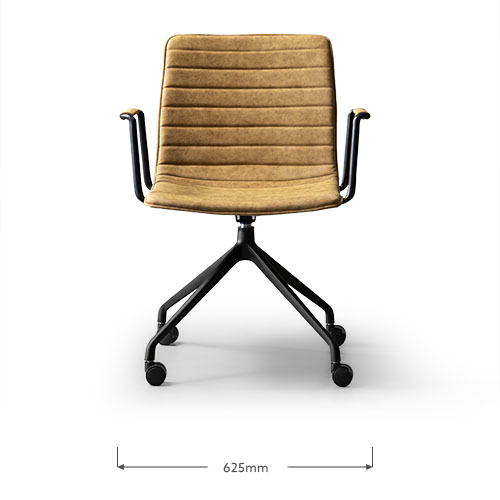 cielo_diego_office_chair_camel_dimensions