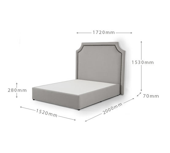 Rachel Bed Queen XL