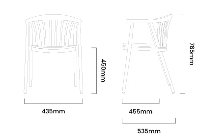 cielo_kenzy_dining_chair_dove_grey_dimensions