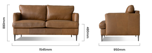 cielo_remington_2_seater_leather_couch_sahara_dimensions