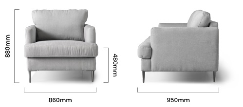 cielo_remington_armchair_grey_dimensions