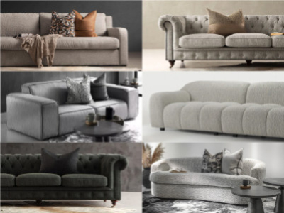Five Fabric Couches for a Cosy Winter