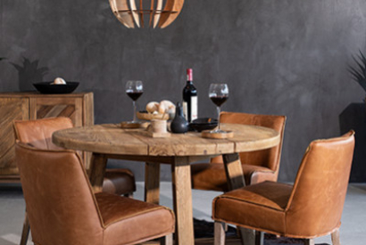 The Best Dining Room Chair Style for a Round Table Design